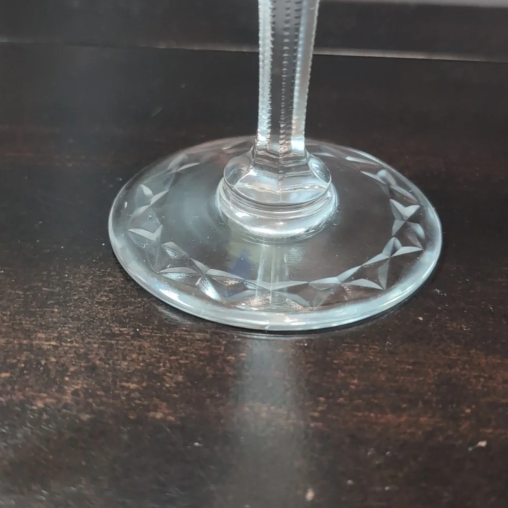 One (1) Rogaska Gallia Crystal Tall Champagne Flute 8 1/4
